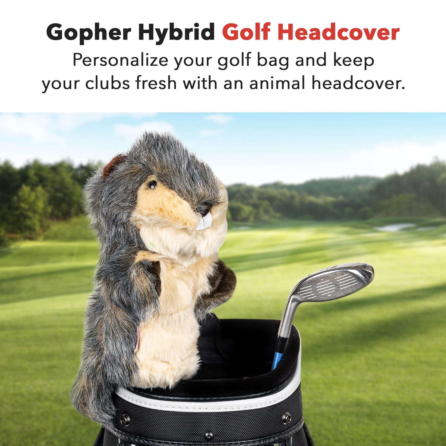 Daphne's Headcovers Gopher Driver Headcover - 