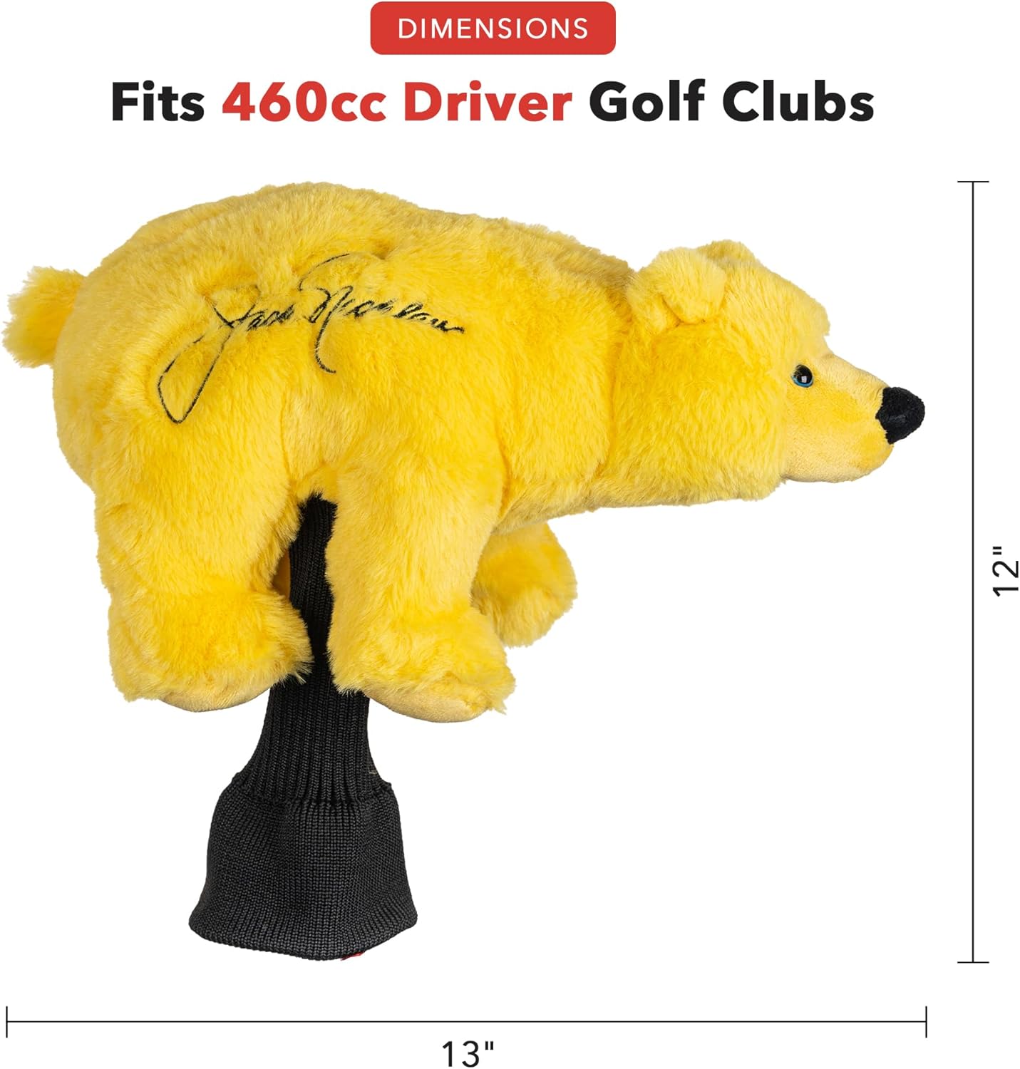 Daphne's HeadCovers: Jack Nicklaus Golden Bear Golf Club Cover - 