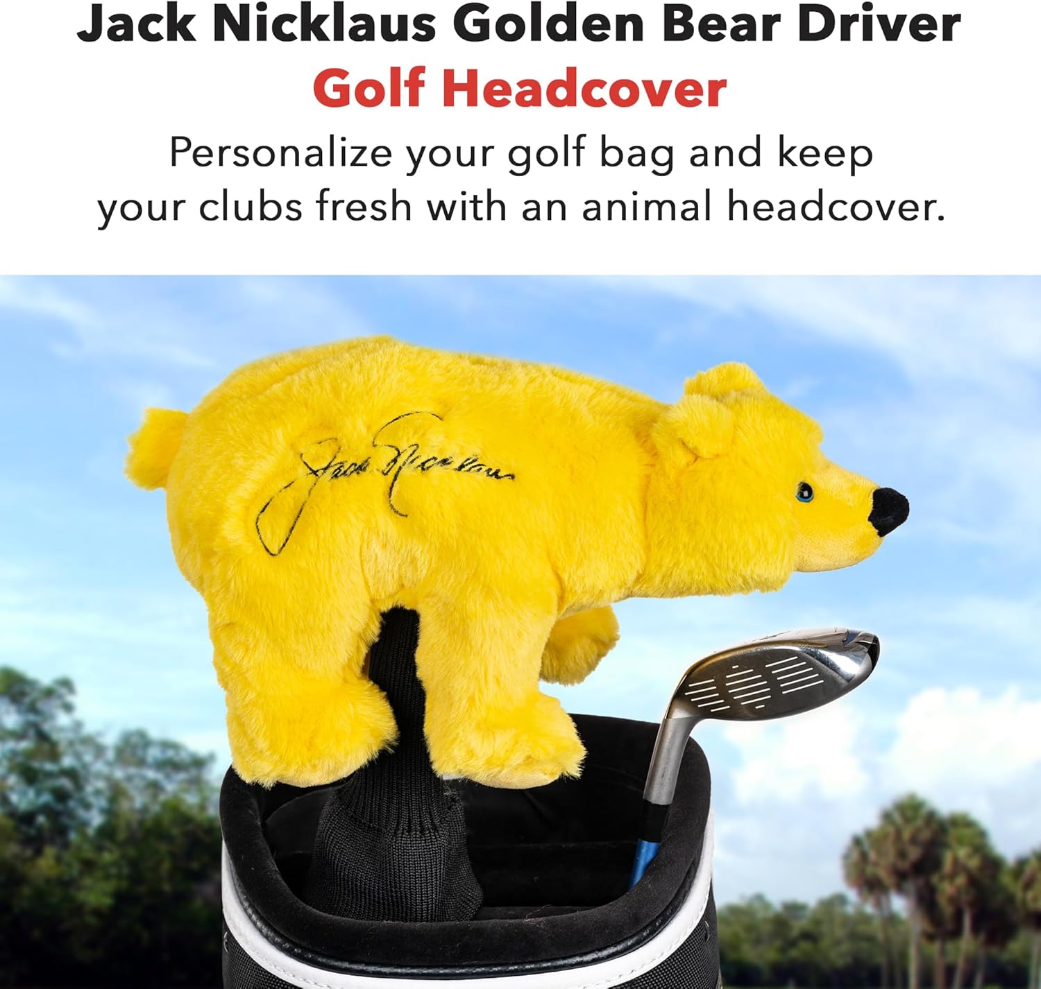 Daphne's HeadCovers: Jack Nicklaus Golden Bear Golf Club Cover