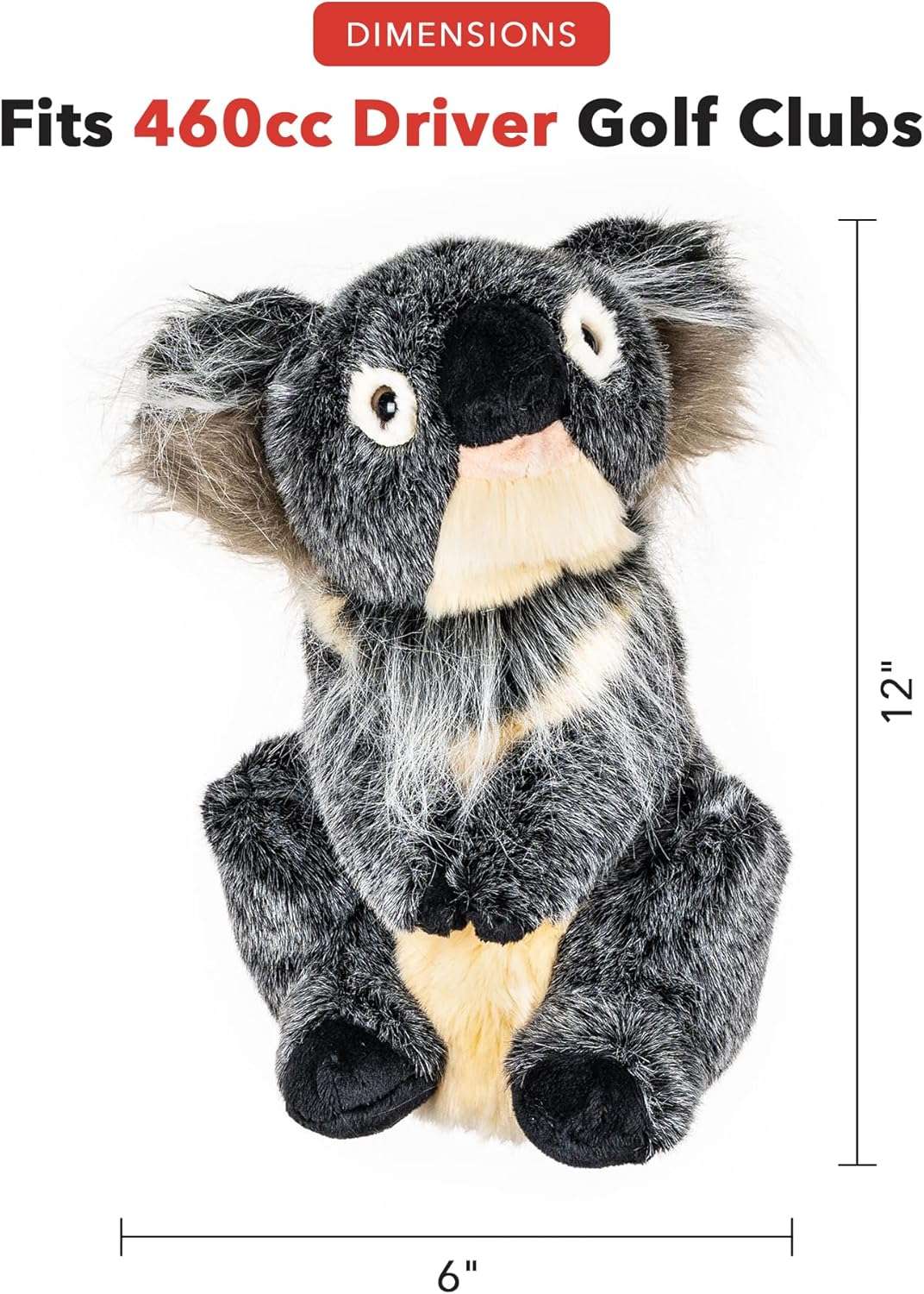 Daphne's Headcovers Koala Driver Headcover - Daphne's Headcovers