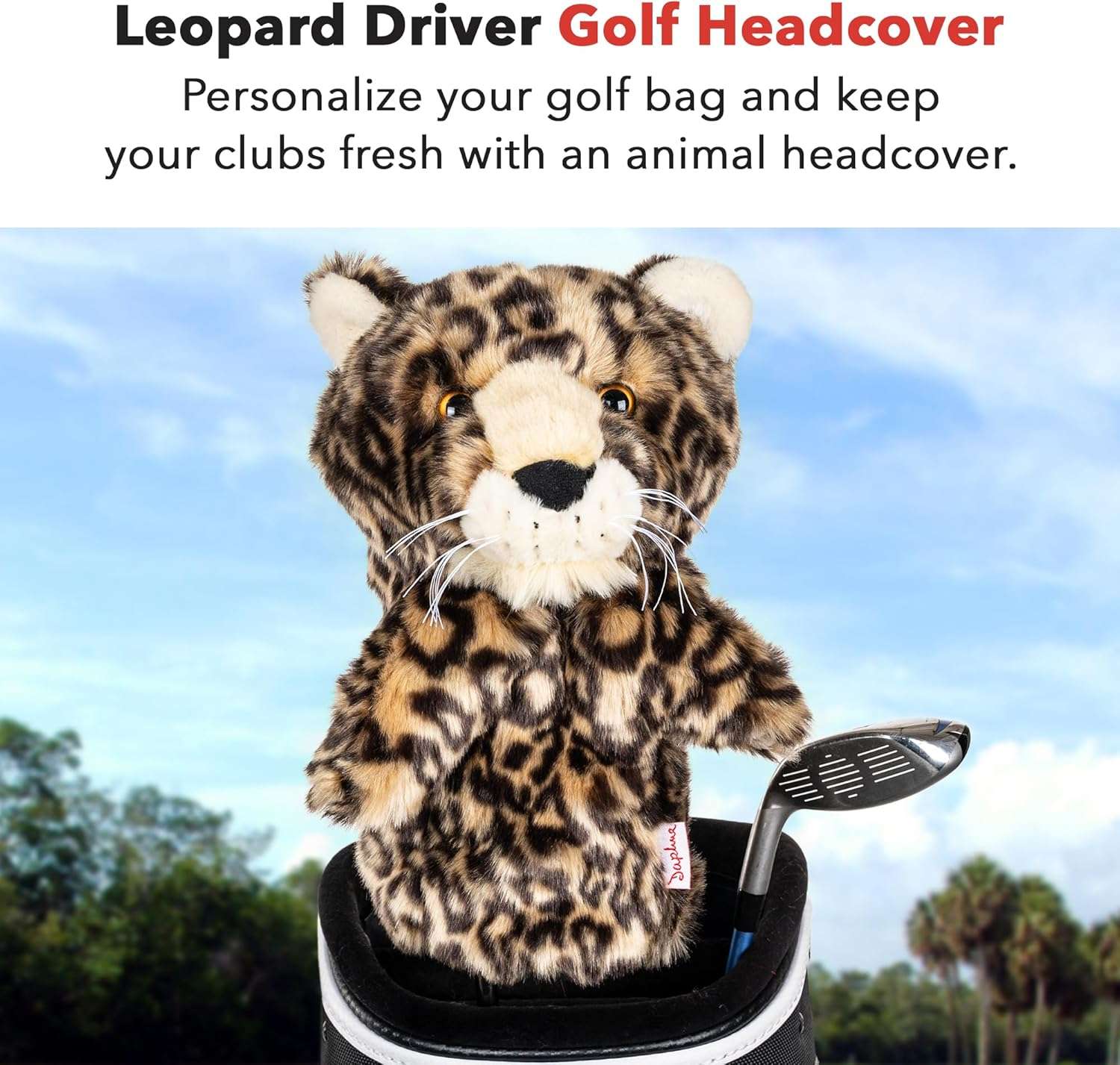 Daphne's Headcovers Leopard Driver Headcover - Daphne's Headcovers
