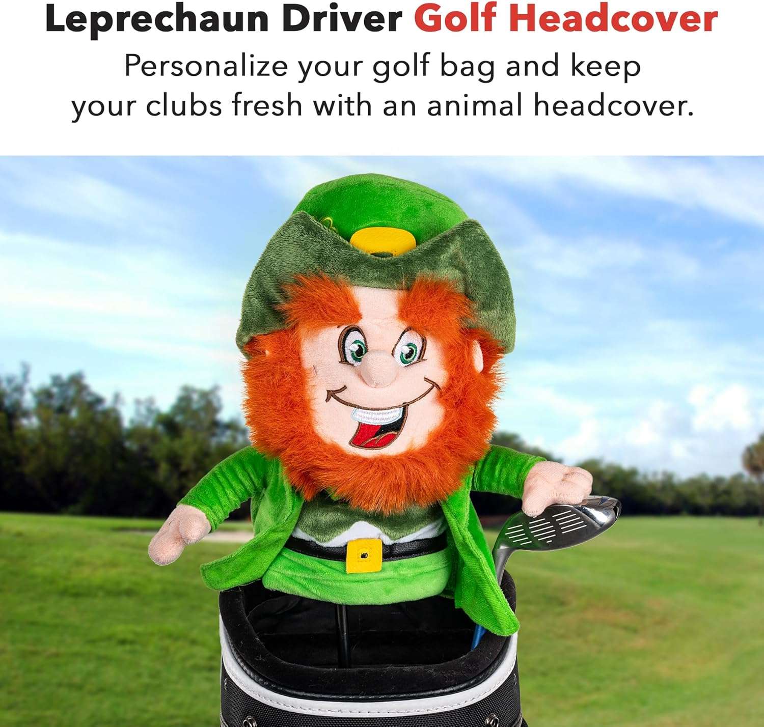 Daphne's Headcovers Leprechaun Driver Headcover - Daphne's Headcovers