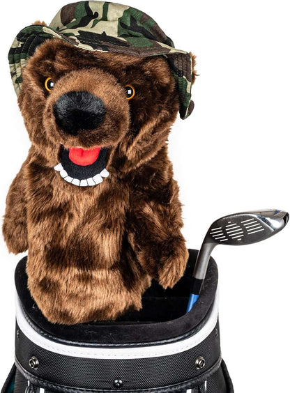 Daphne's Headcovers Military Bear Driver Headcover - Daphne's Headcovers