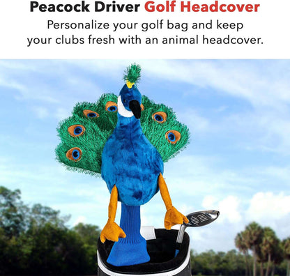 Daphne's Headcovers Peacock Driver Headcover - Daphne's Headcovers