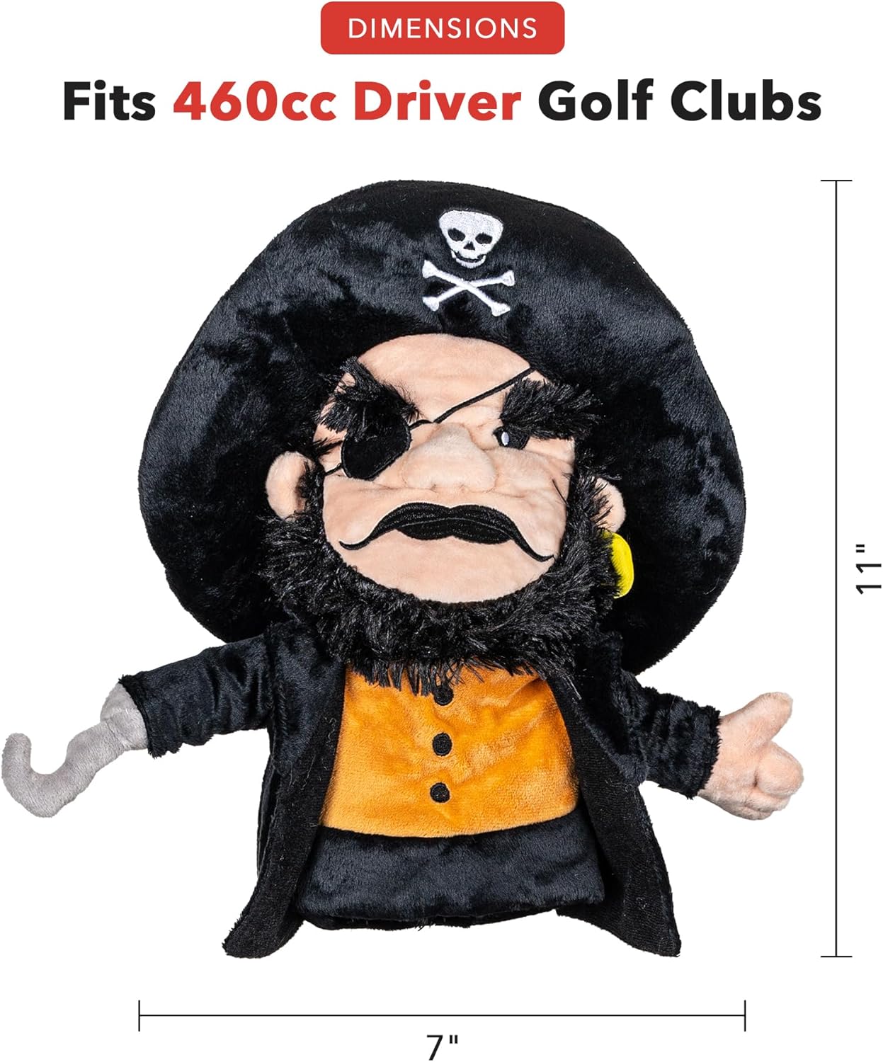 Daphne's Headcovers Pirate Driver Headcover - 
