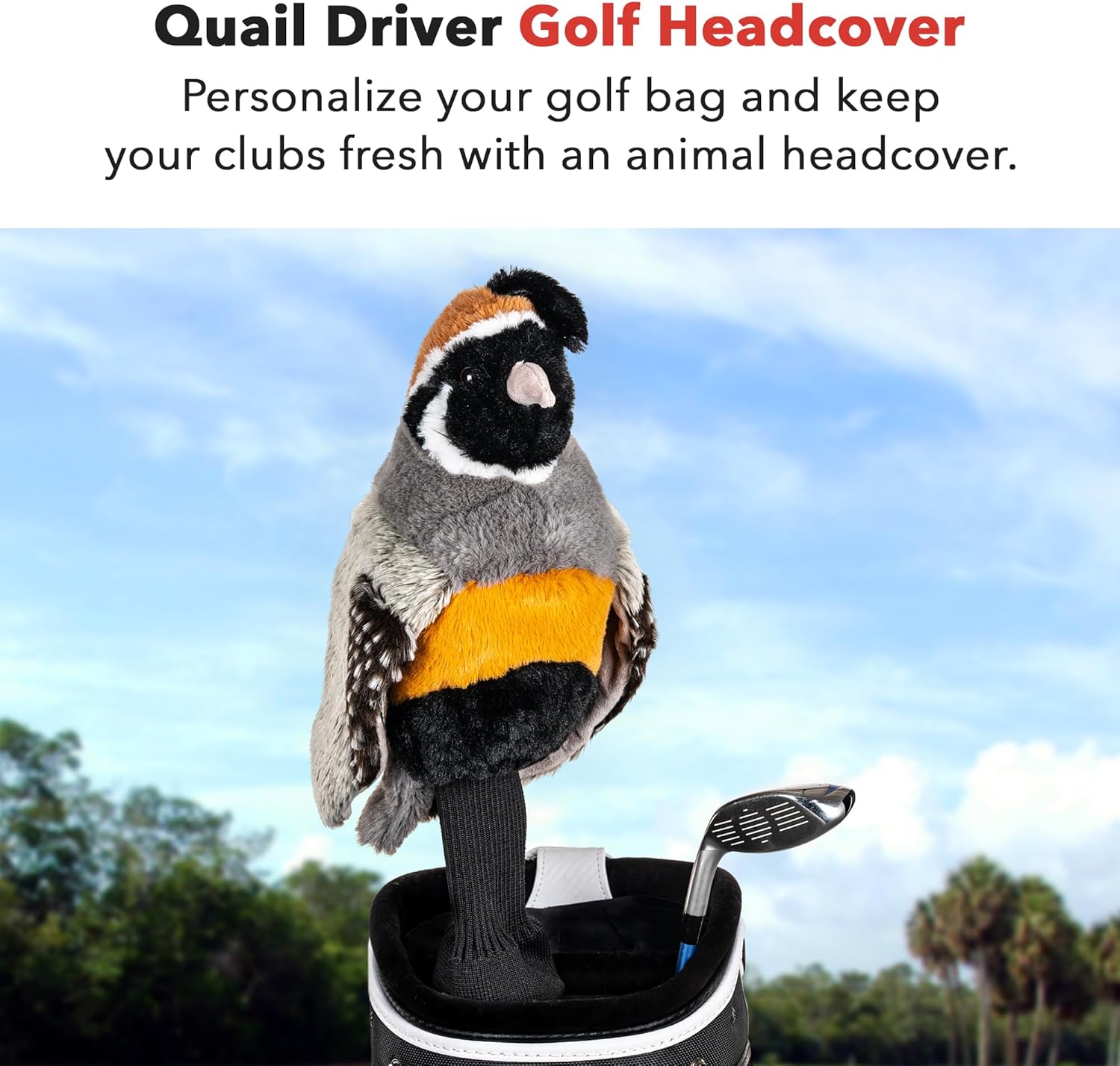 Daphne's Headcovers Quail Driver Headcover - 