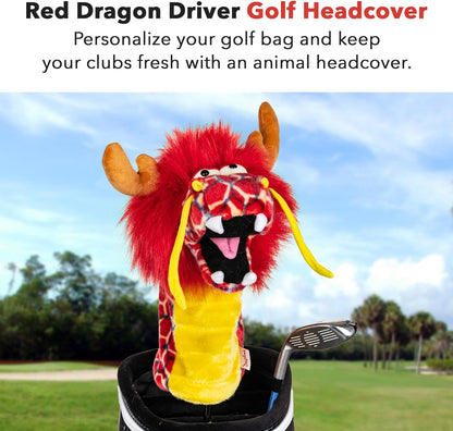 Daphne's Headcovers Red Dragon Driver Headcover - 