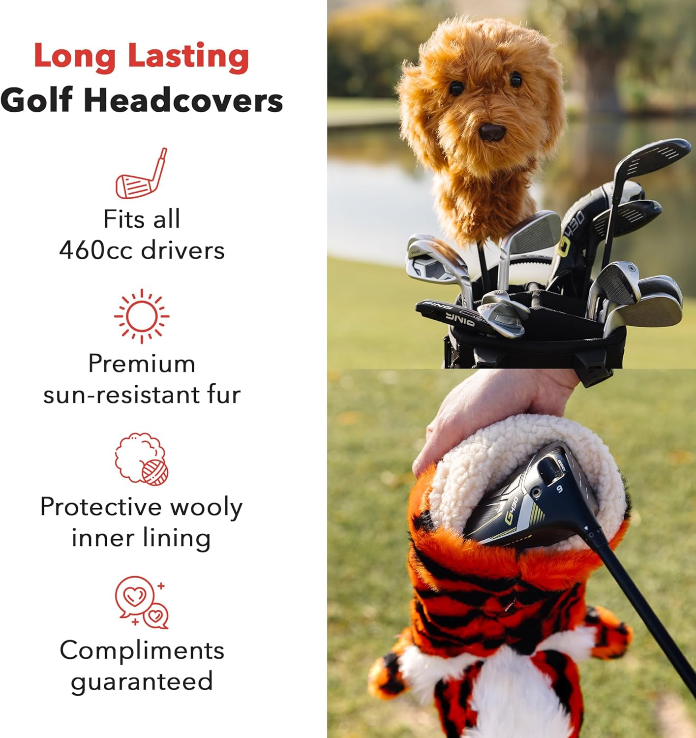 Daphne's Headcovers Rottweiller Driver Headcover - 