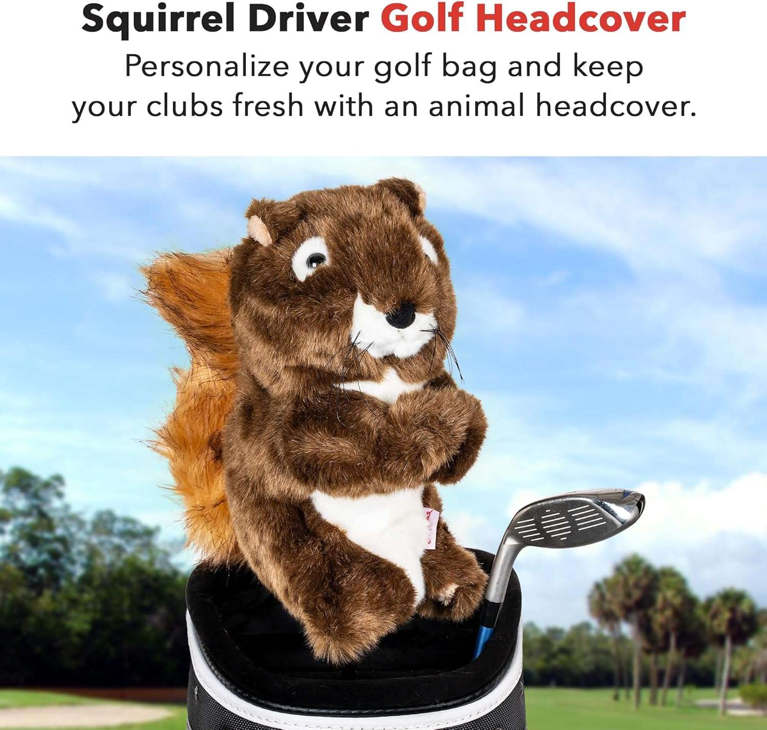 Daphne's Headcovers Squirrel Driver Headcover - Daphne's Headcovers