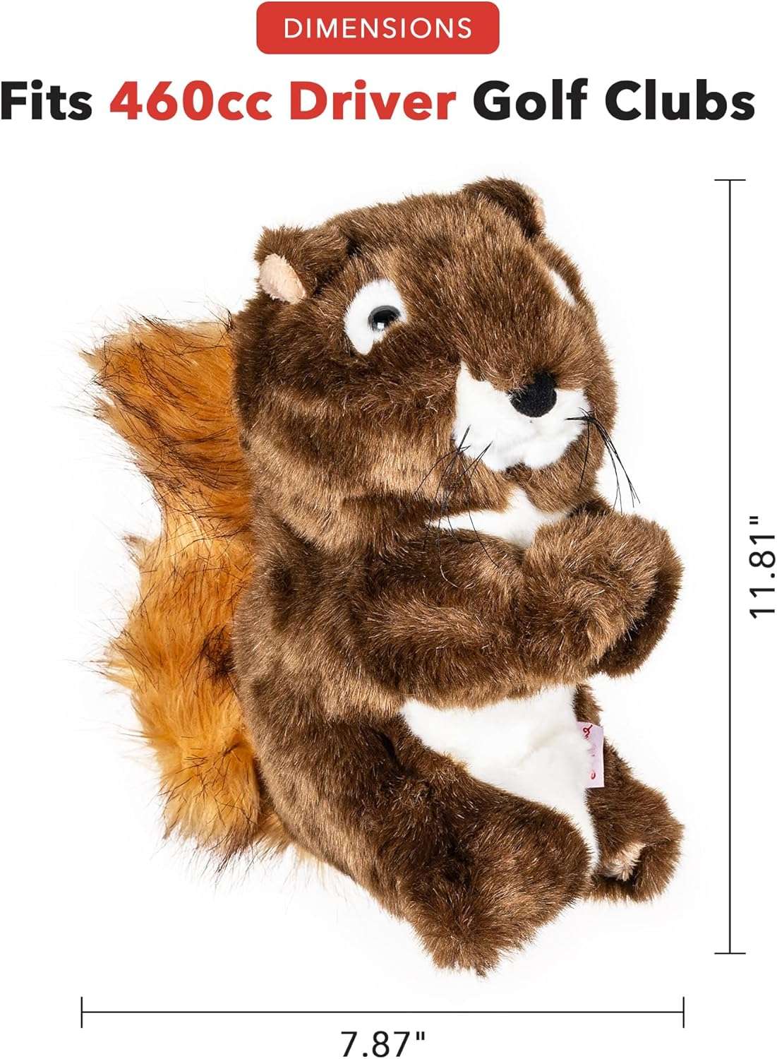 Daphne's Headcovers Squirrel Driver Headcover - Daphne's Headcovers
