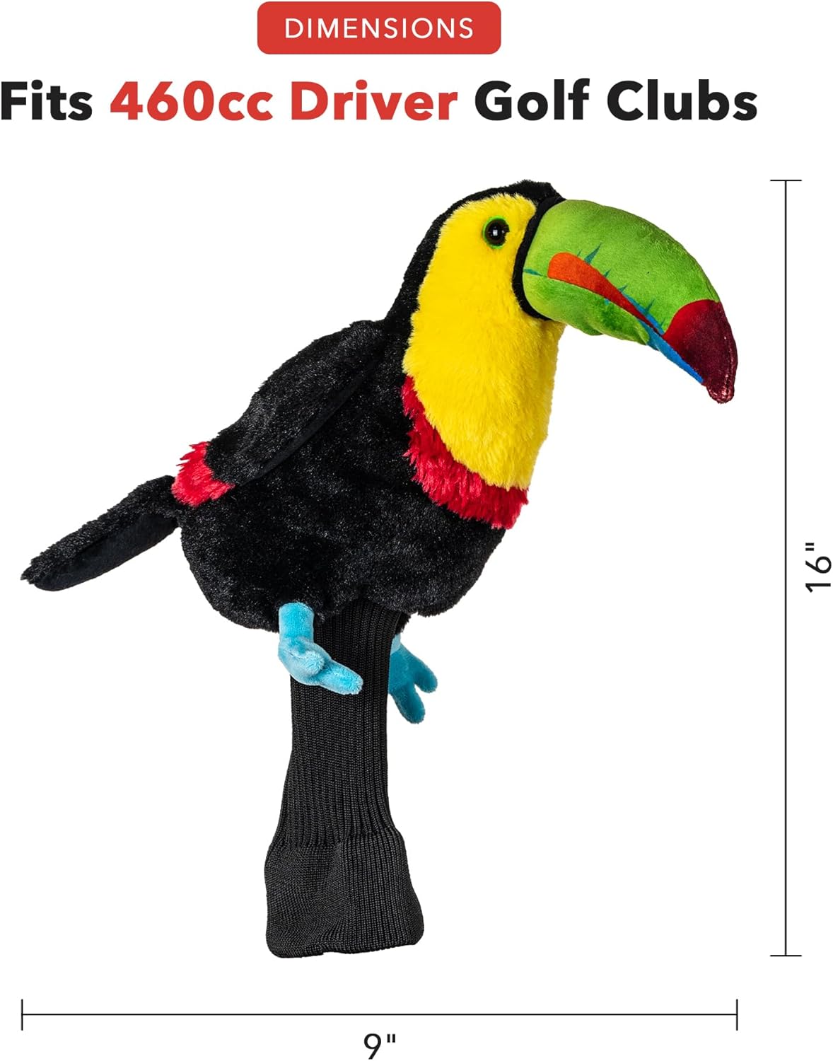 Daphne's Headcovers Toucan Driver Headcover - 