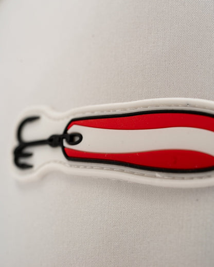 Dare Devil Spoon White - Perforated Rope Hat - Pins and Aces