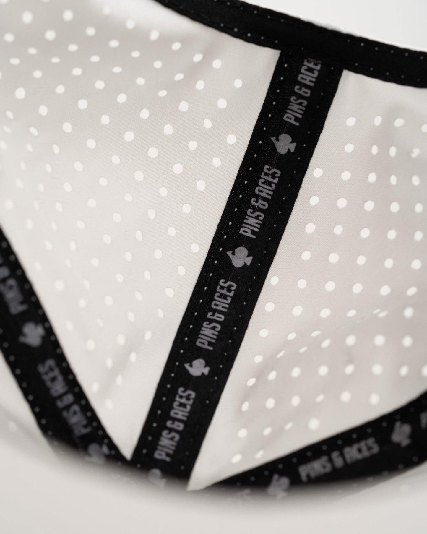 Dare Devil Spoon White - Perforated Rope Hat - Pins and Aces