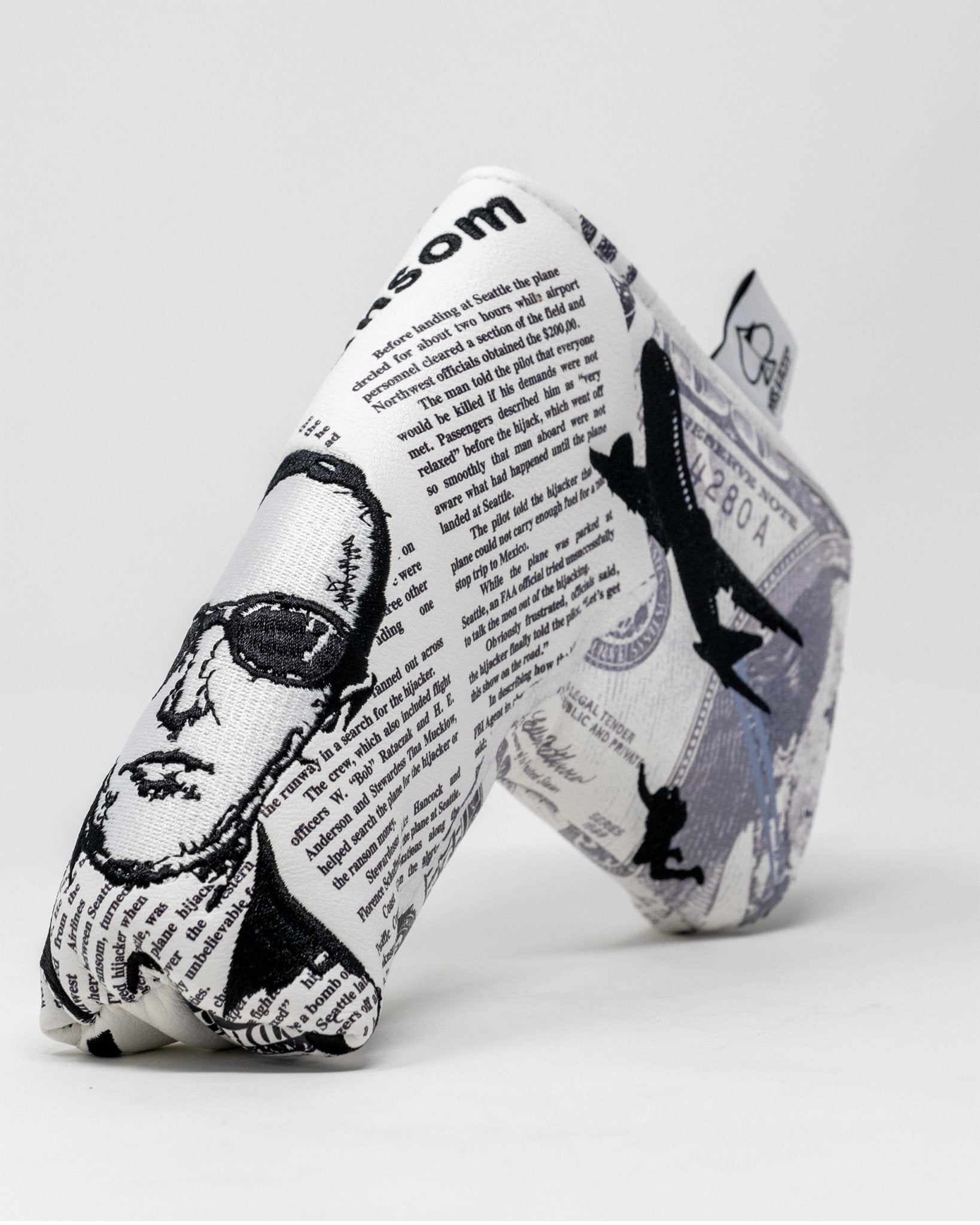 D.B. Cooper - Blade Putter Cover - Pins and Aces
