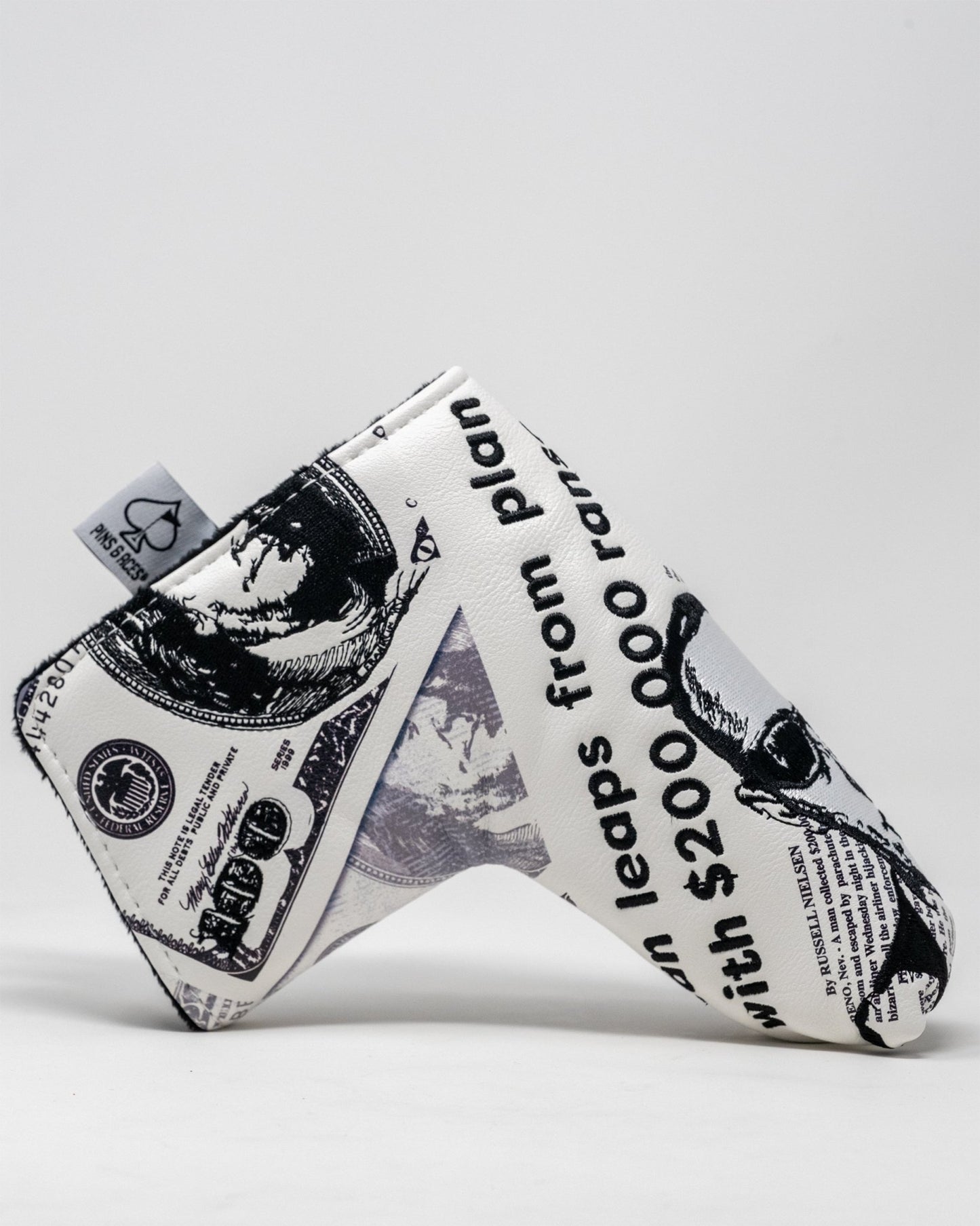 D.B. Cooper - Blade Putter Cover - Pins and Aces