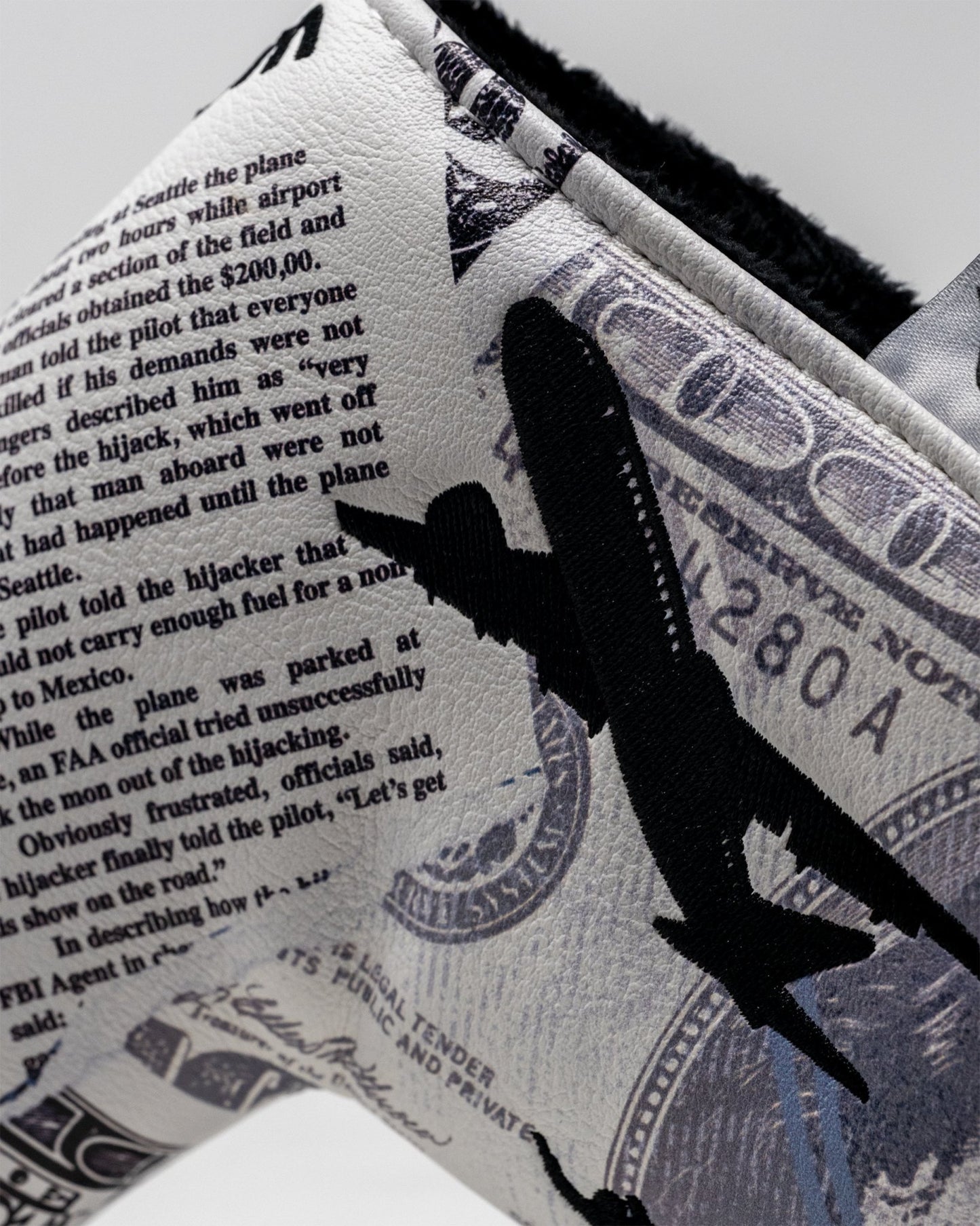 D.B. Cooper - Blade Putter Cover - Pins and Aces