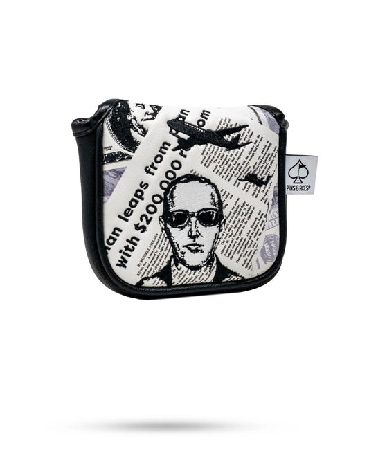 D.B. Cooper - Mallet Putter Cover - Pins and Aces