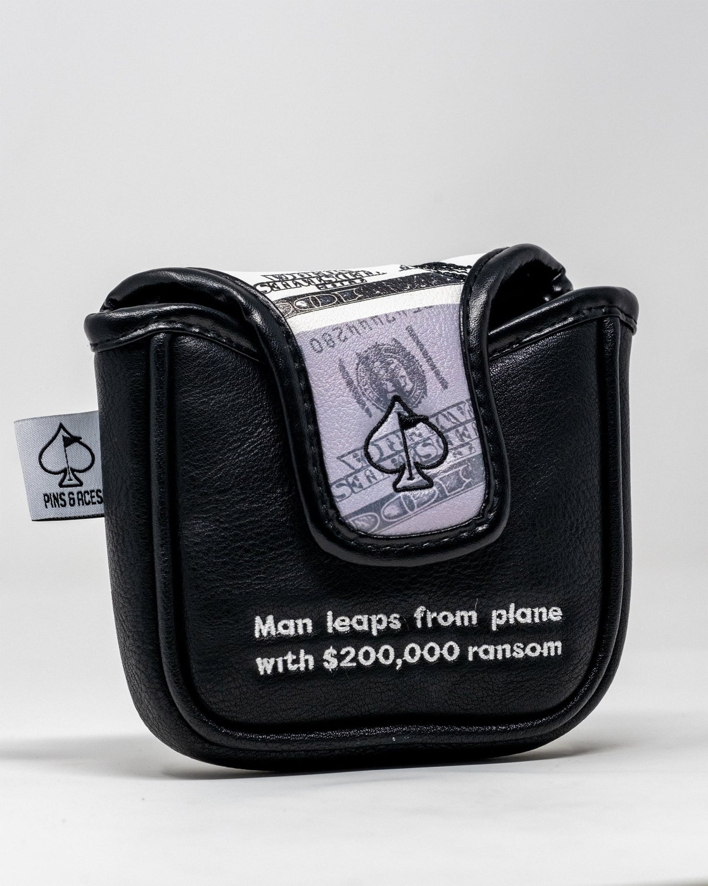 D.B. Cooper - Mallet Putter Cover - Pins and Aces