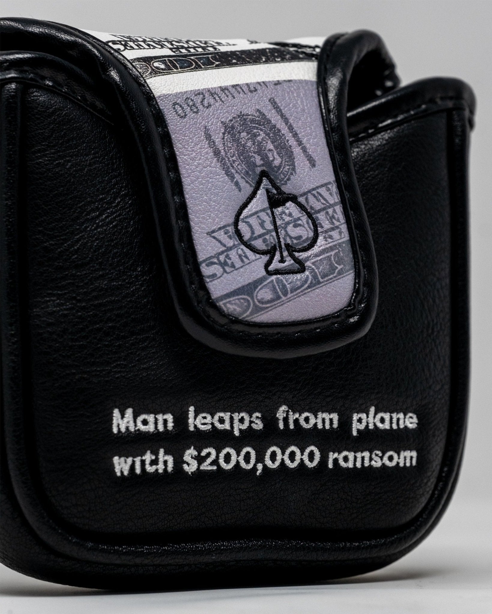 D.B. Cooper - Mallet Putter Cover - Pins and Aces