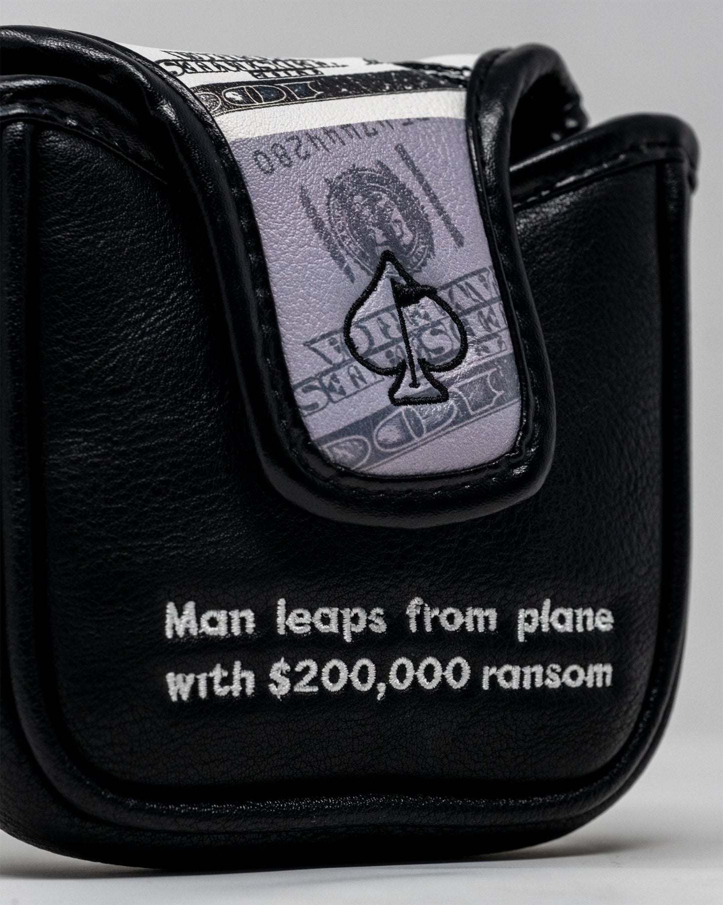 D.B. Cooper - Mallet Putter Cover - Pins and Aces