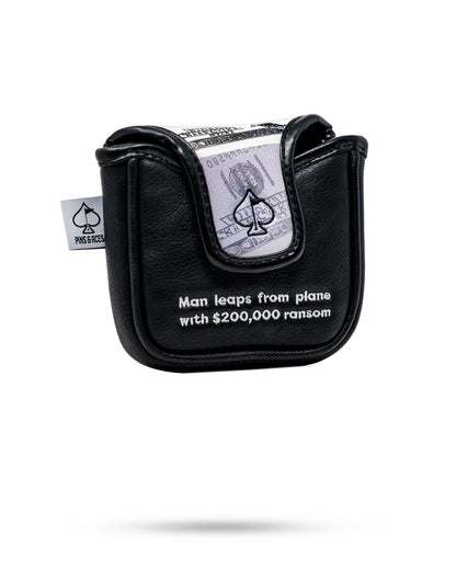 D.B. Cooper - Mallet Putter Cover - Pins and Aces