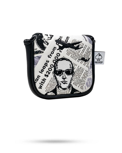D.B. Cooper - Mallet Putter Cover - Pins and Aces