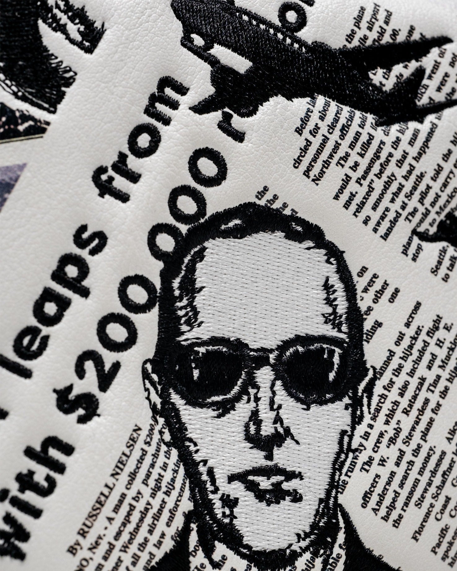 D.B. Cooper - Mallet Putter Cover - Pins and Aces