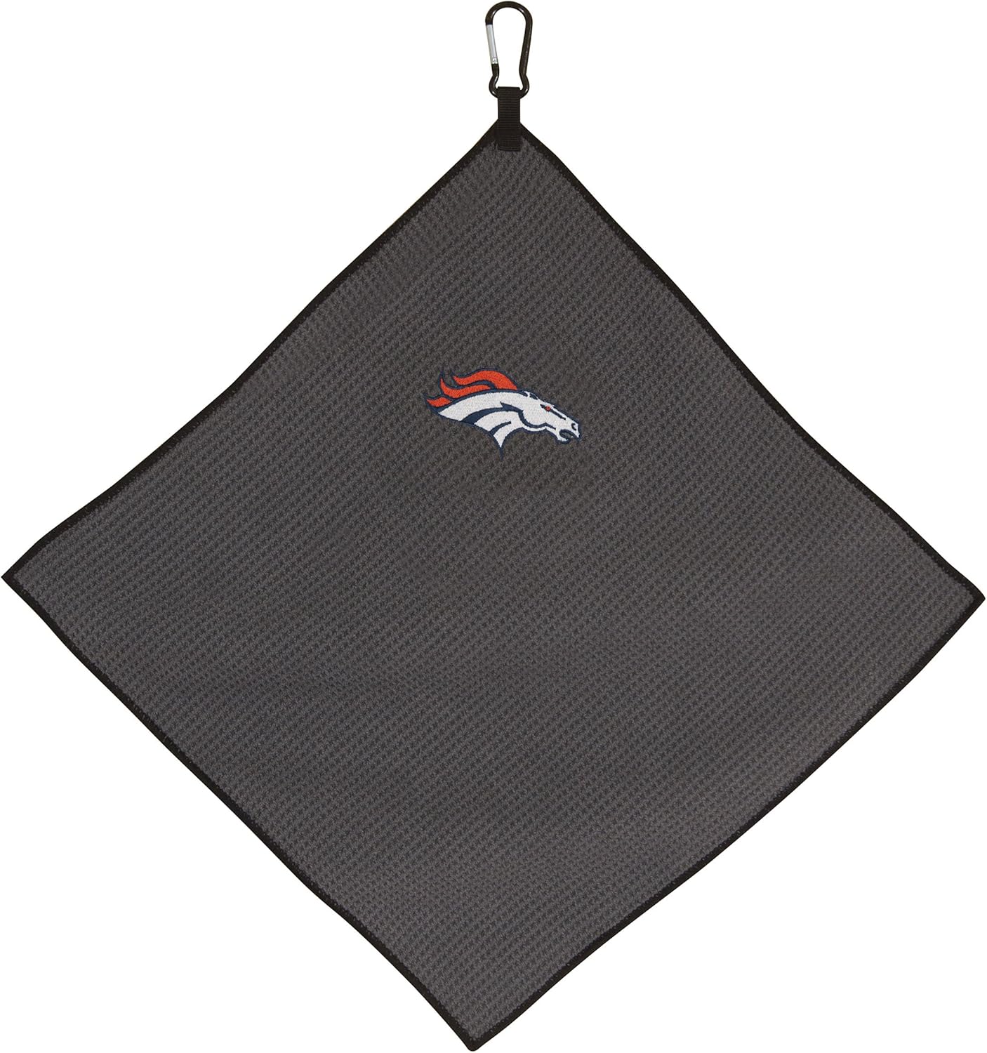 Denver Broncos 15" x 15" Grey Microfiber Towel |Team Effort - Team Effort