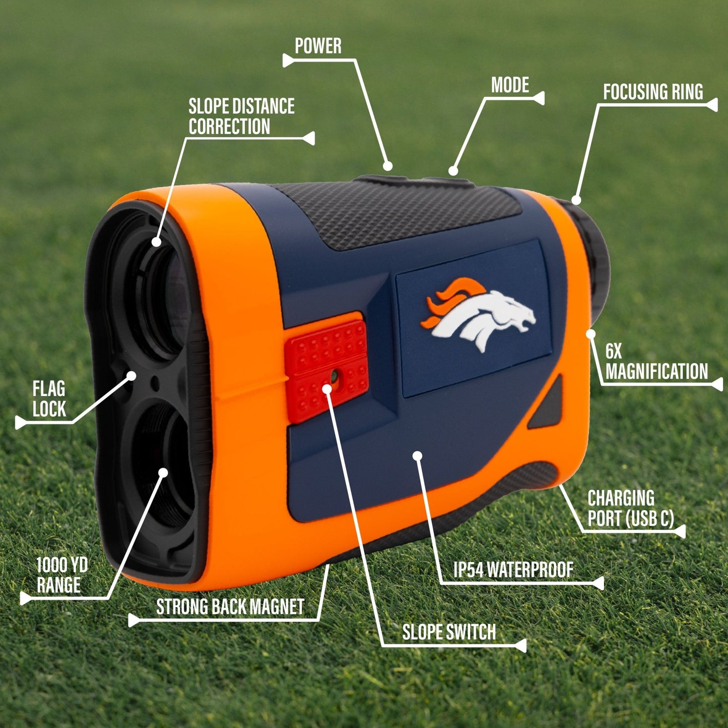 Denver Broncos Rangefinder | Team Golf - Team Golf USA