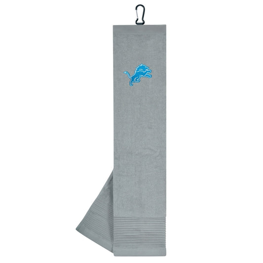 Detroit Lions Face/Club Tri-Fold Embroidered Towel |Team Effort - Team Effort