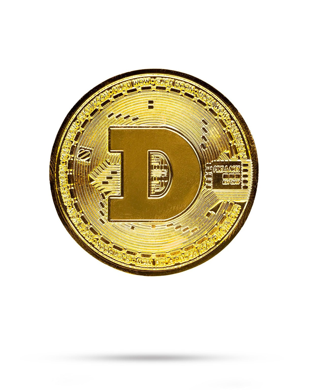 Dogecoin Ball Marker - Pins and Aces