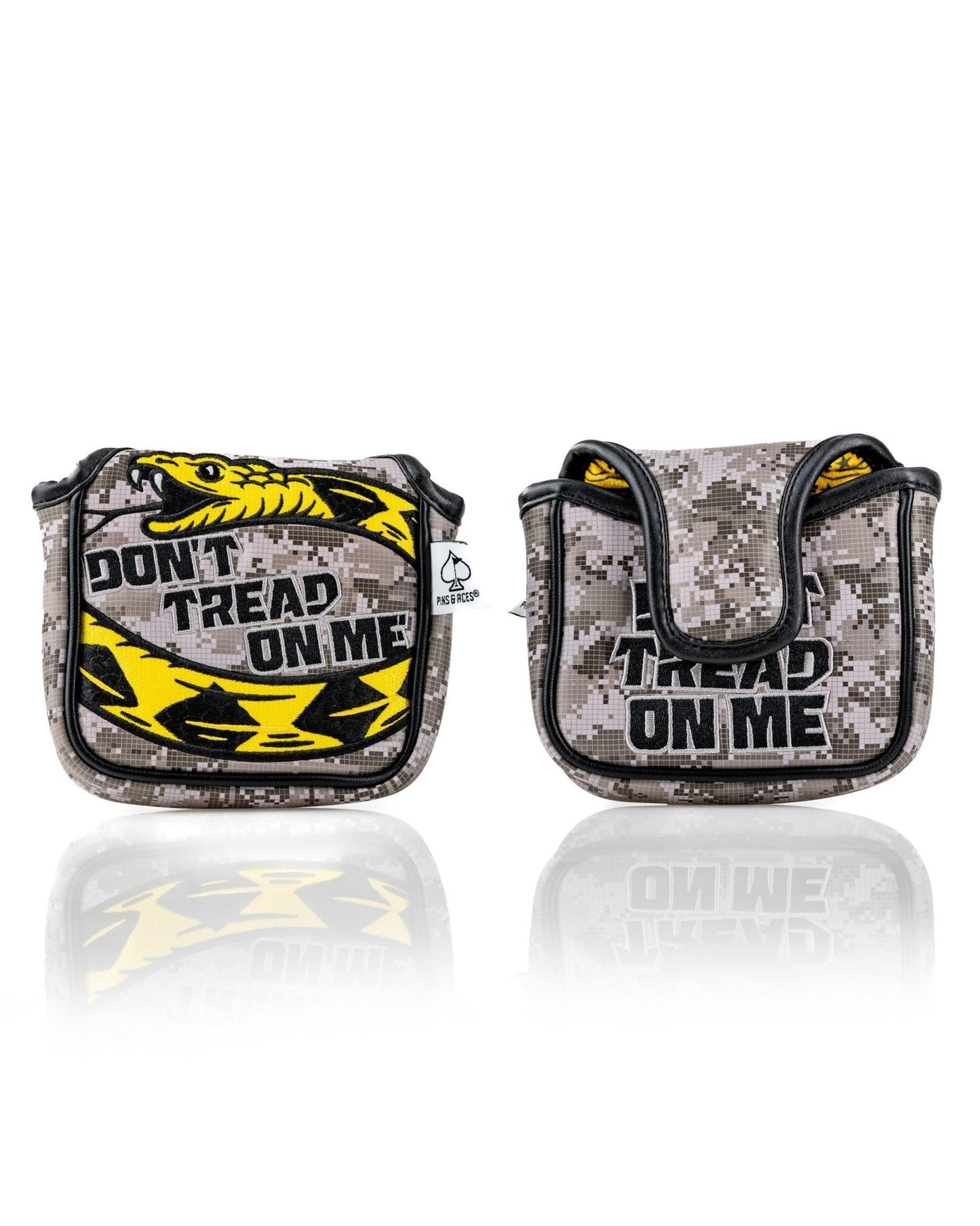 Don't Tread On Me 2.0 - Mallet Putter Cover - Pins and Aces