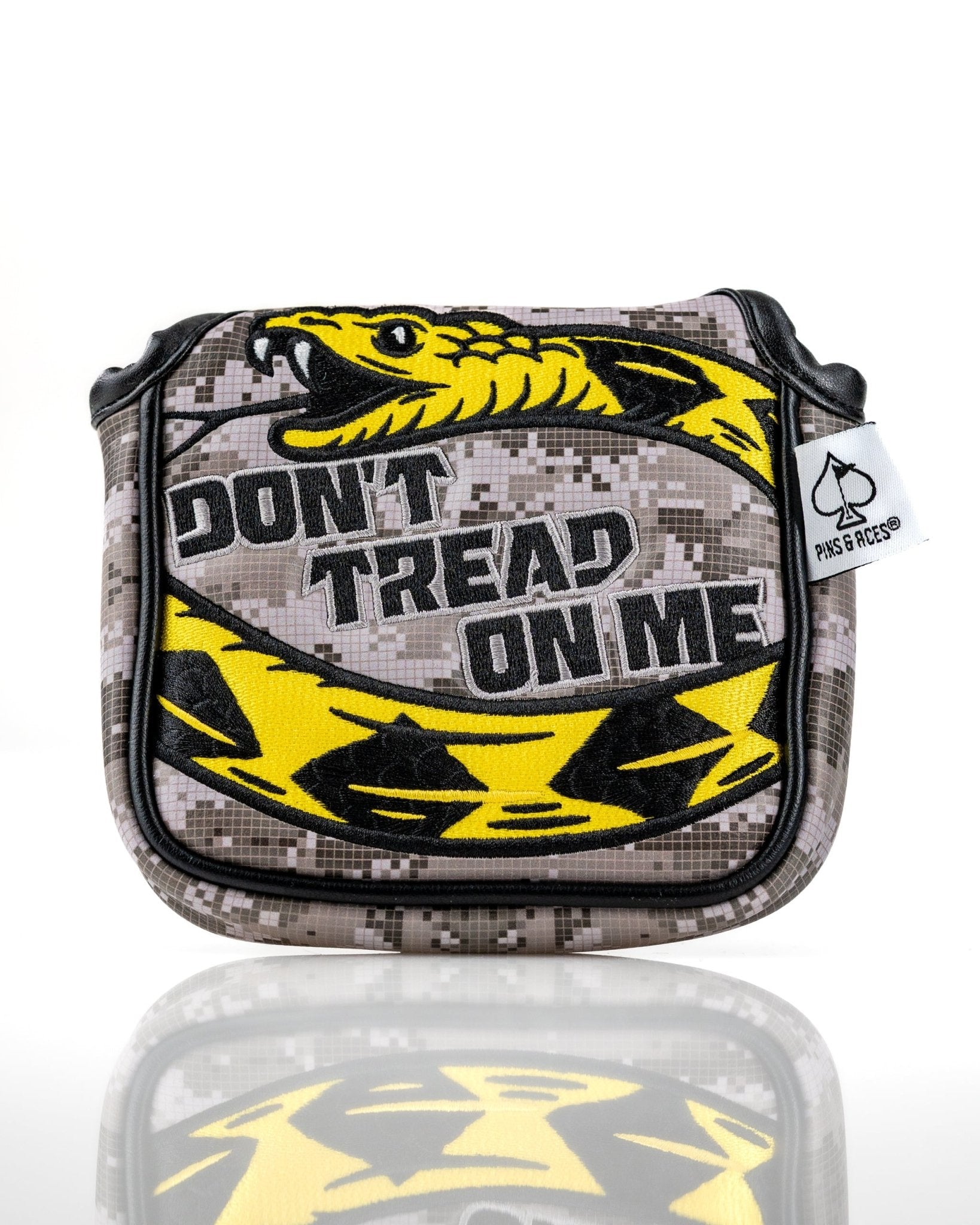 Don't Tread On Me 2.0 - Mallet Putter Cover - Pins and Aces