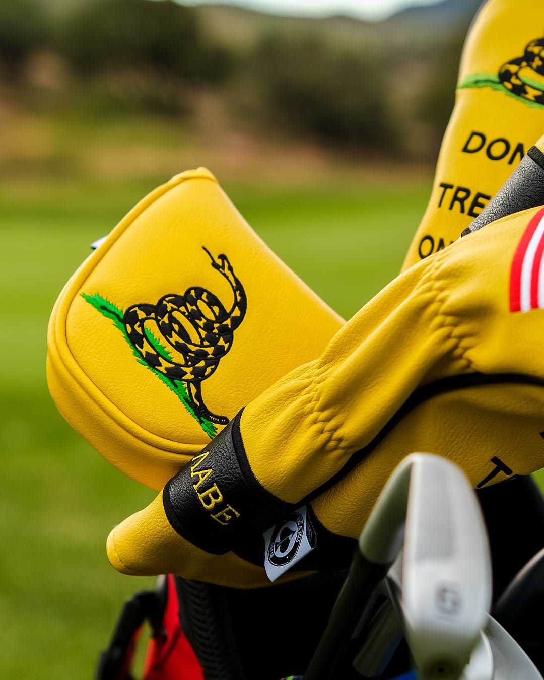 Don't Tread on Me - Mallet Putter Cover - Pins and Aces
