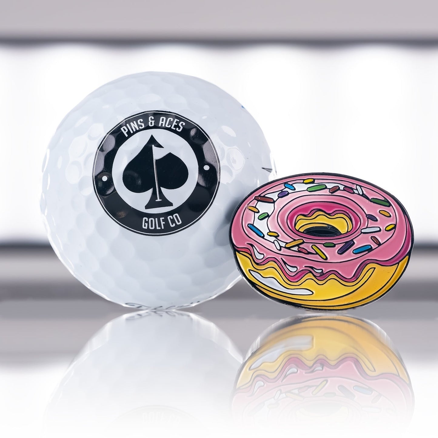 Donut Ball Marker - Pins and Aces