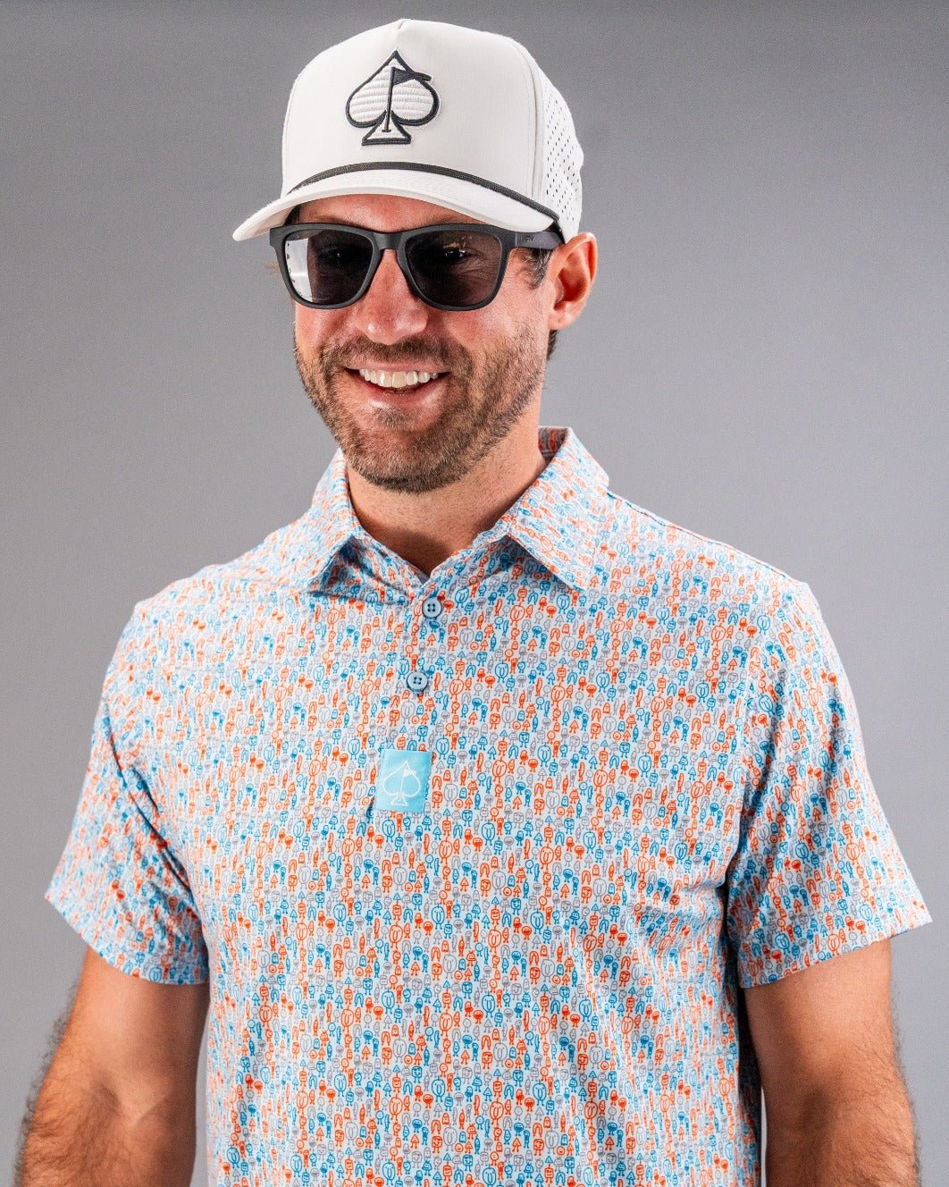 Doodle Guy Blue - Pins and Aces