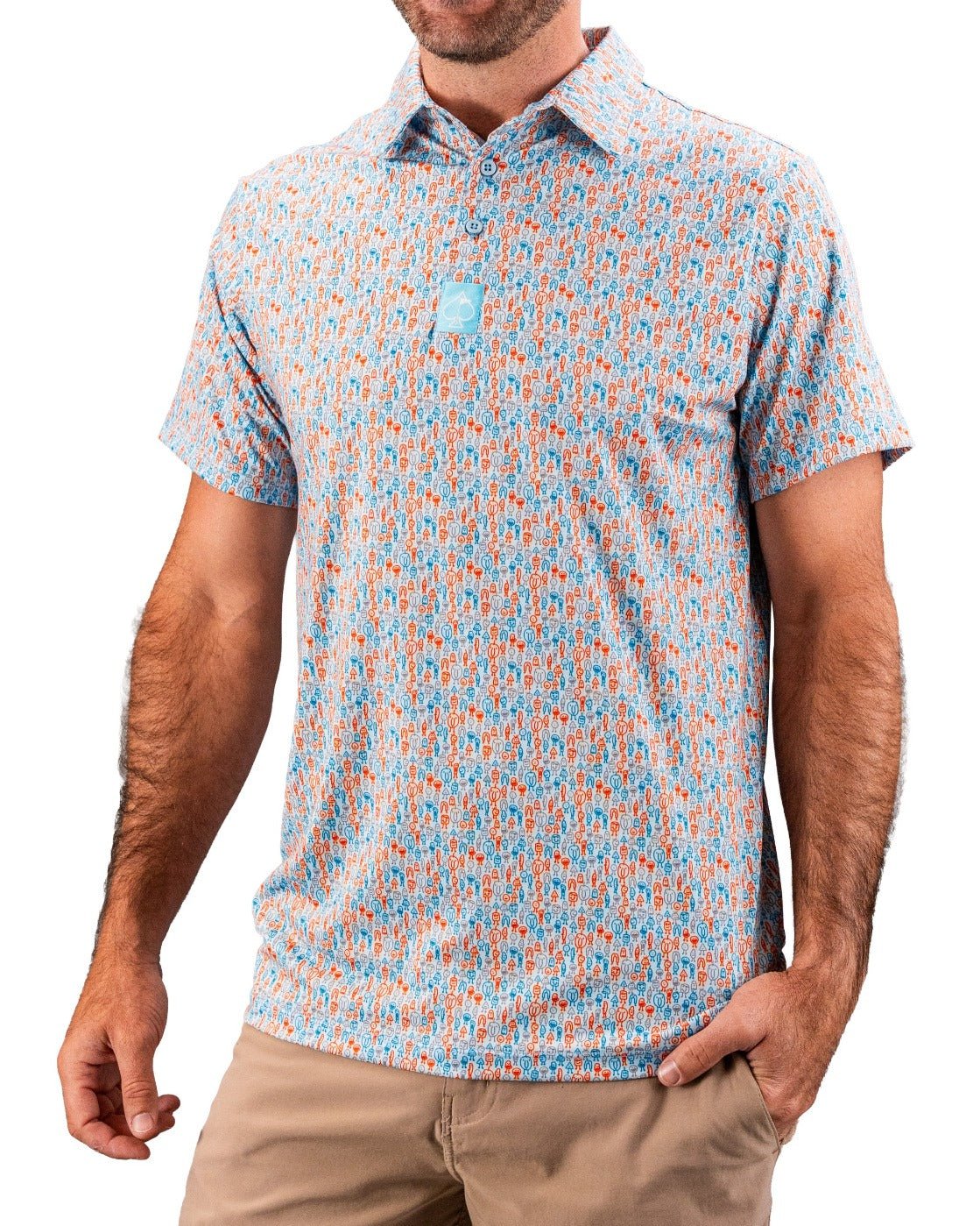 Doodle Guy Blue - Pins and Aces
