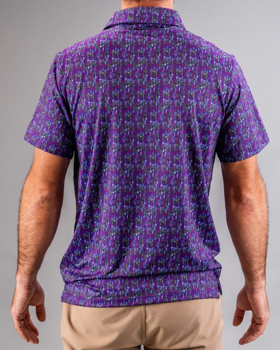Doodle Guy Purple - Pins and Aces