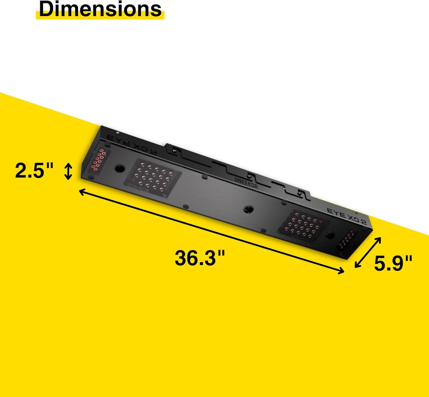 Eye XO2 Golf Launch Monitor – 3 - Camera Indoor Golf Simulator with 24 Data Points and Trouble Mat Compatibility - 