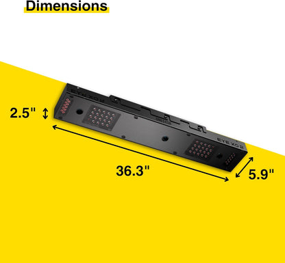 Eye XO2 Golf Launch Monitor – 3 - Camera Indoor Golf Simulator with 24 Data Points and Trouble Mat Compatibility - 