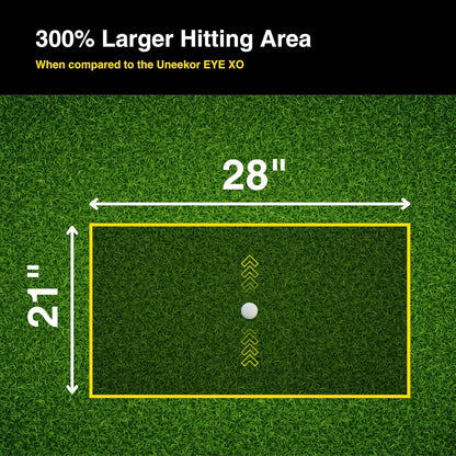 Eye XO2 Golf Launch Monitor – 3 - Camera Indoor Golf Simulator with 24 Data Points and Trouble Mat Compatibility - 