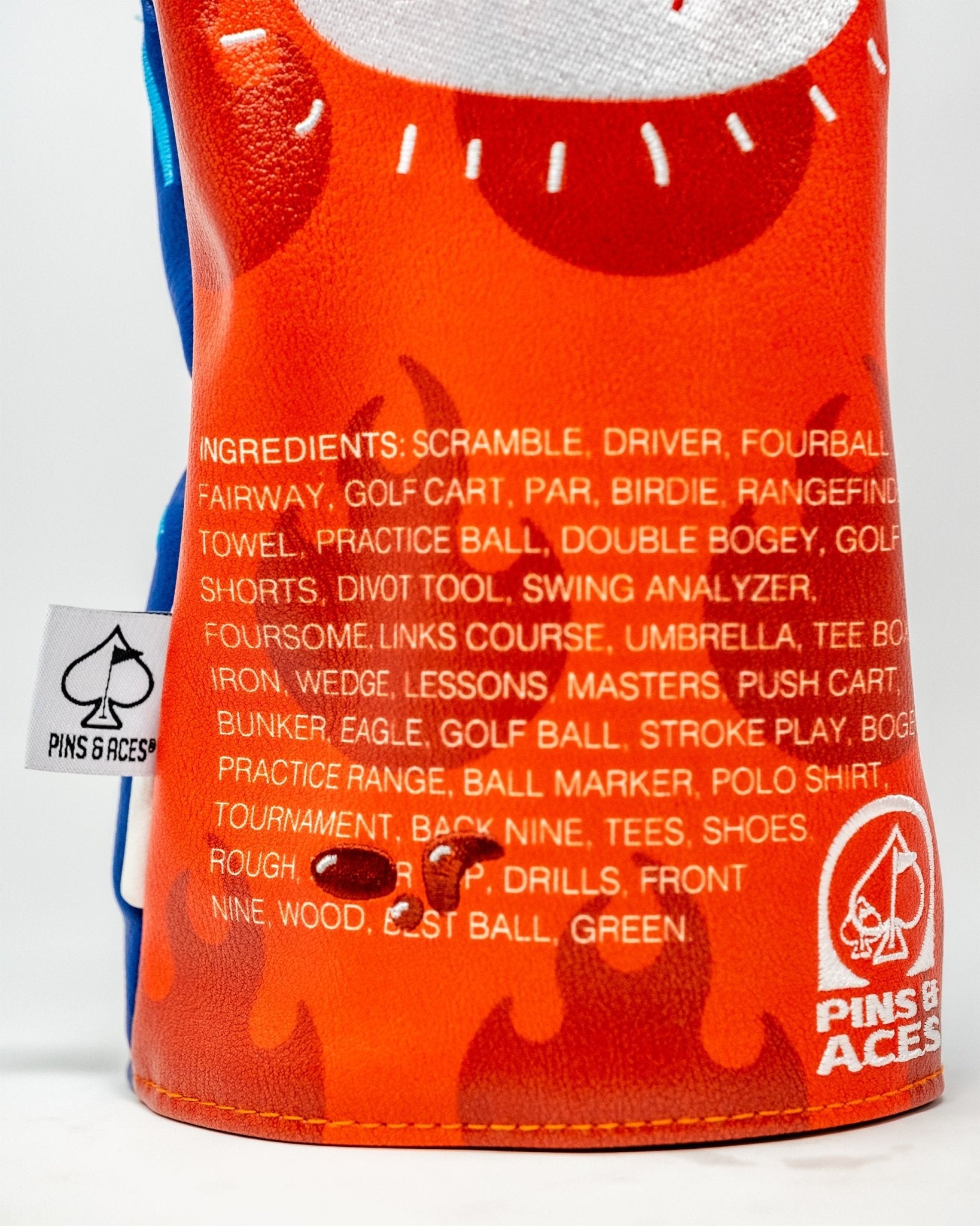 Fire Sauce - Driver Cover - Pins and Aces