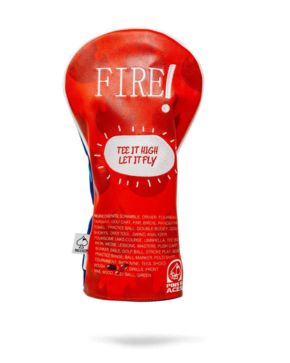 Fire Sauce - Driver Cover - Pins and Aces