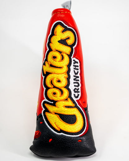 Flamin' Hot Cheaters - Blade Putter Cover - Pins and Aces