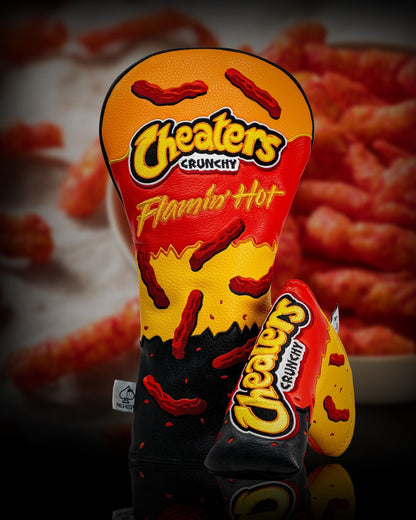 Flamin' Hot Cheaters - Driver Cover - Pins and Aces
