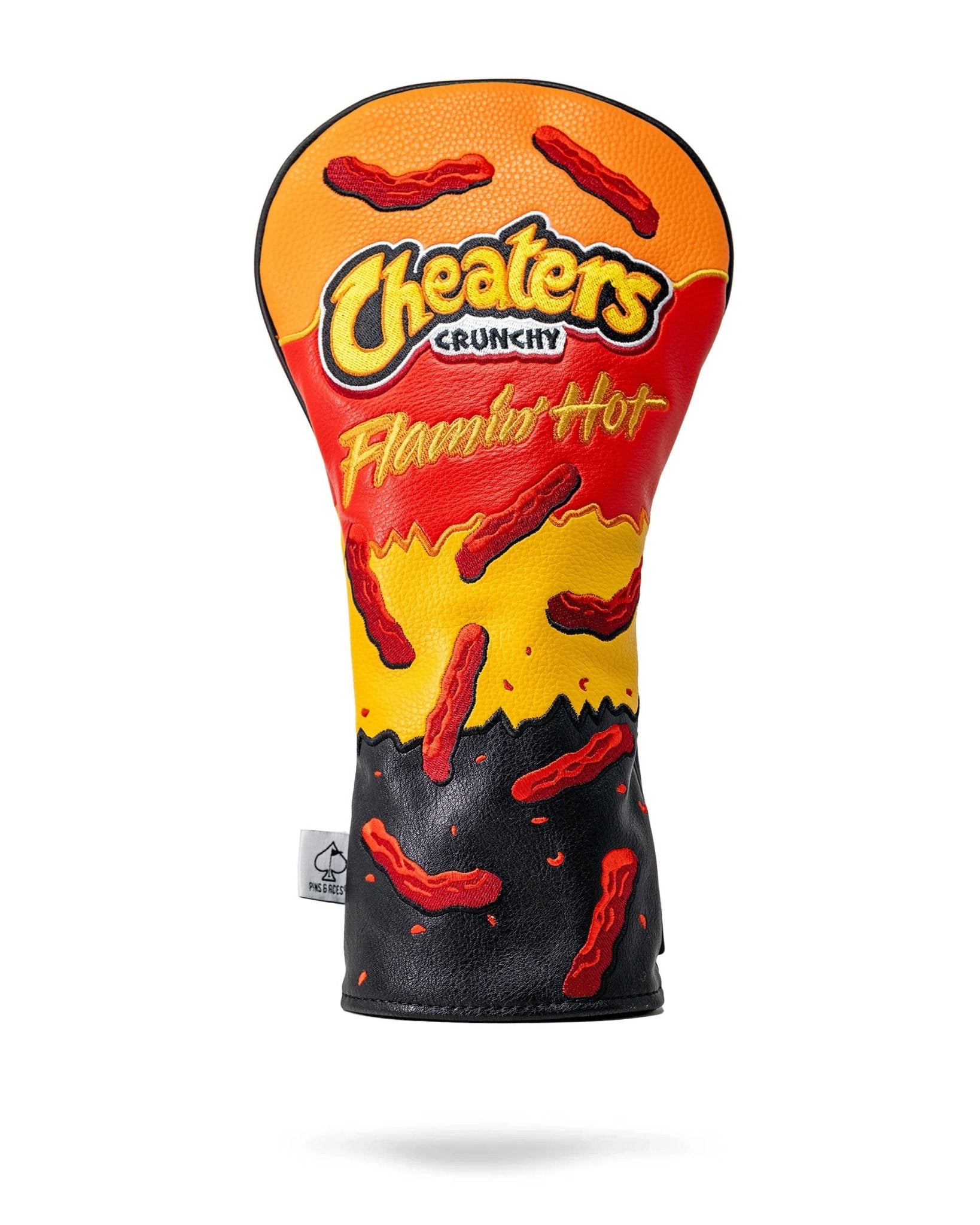 Flamin' Hot Cheaters - Driver Cover - Pins and Aces
