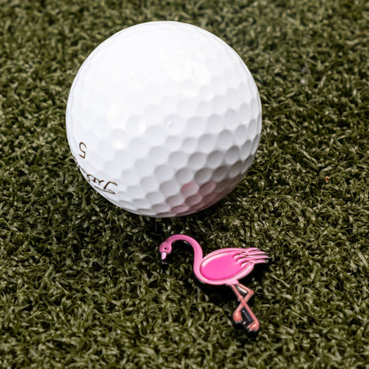 Flamingo Ball Marker - Pins and Aces