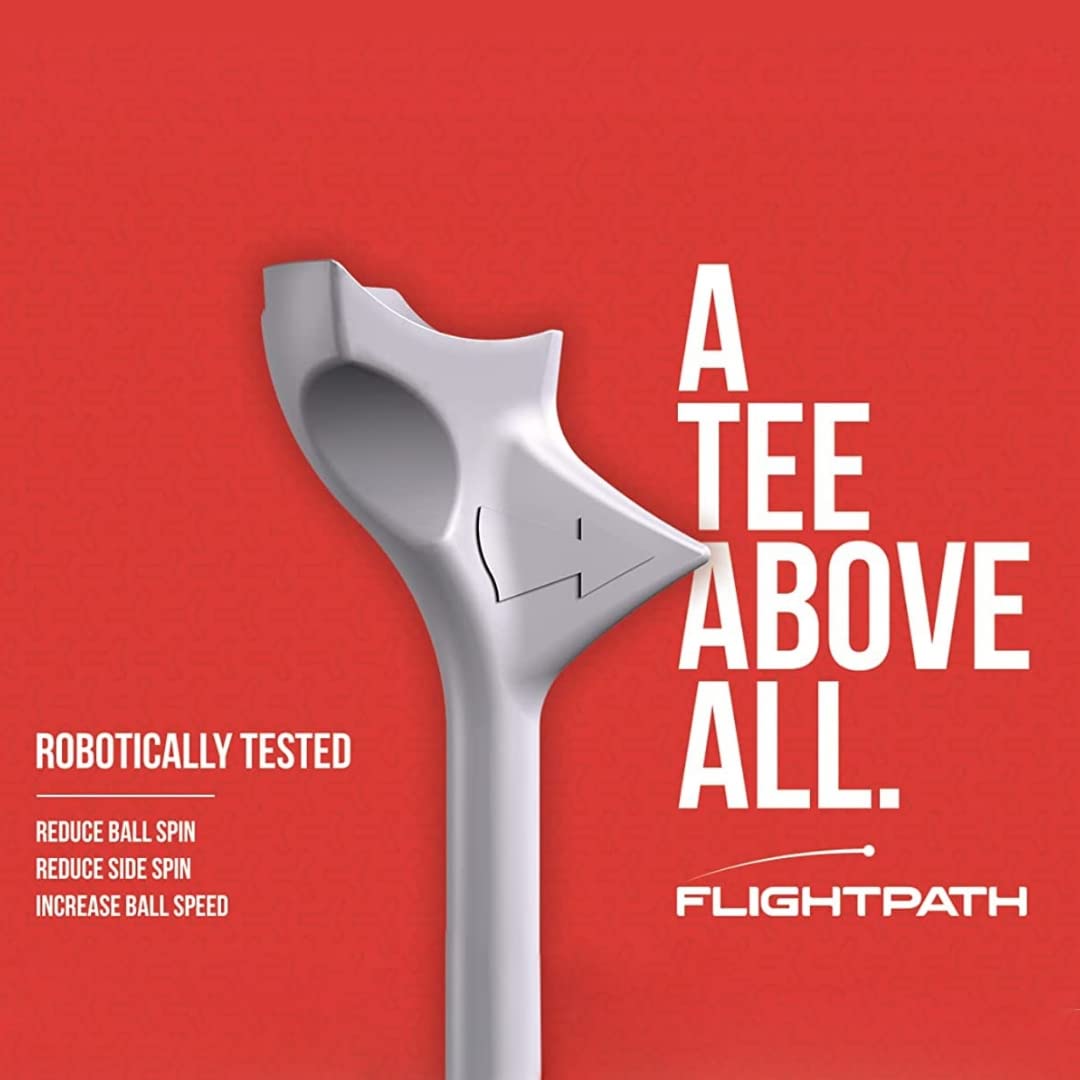 FLIGHTPATH Premium Golf Tees - 3.25" - Pack of 8