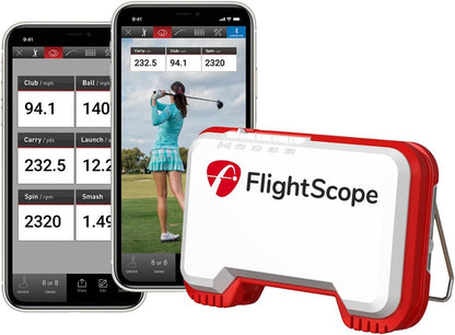 FlightScope Mevo - Portable Personal Launch Monitor for Golf - 