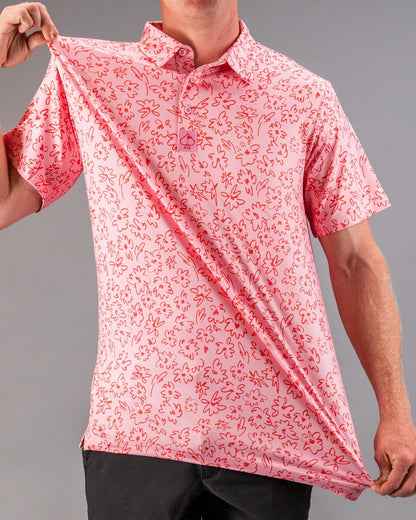 Flower Doodle Pink - Pins and Aces